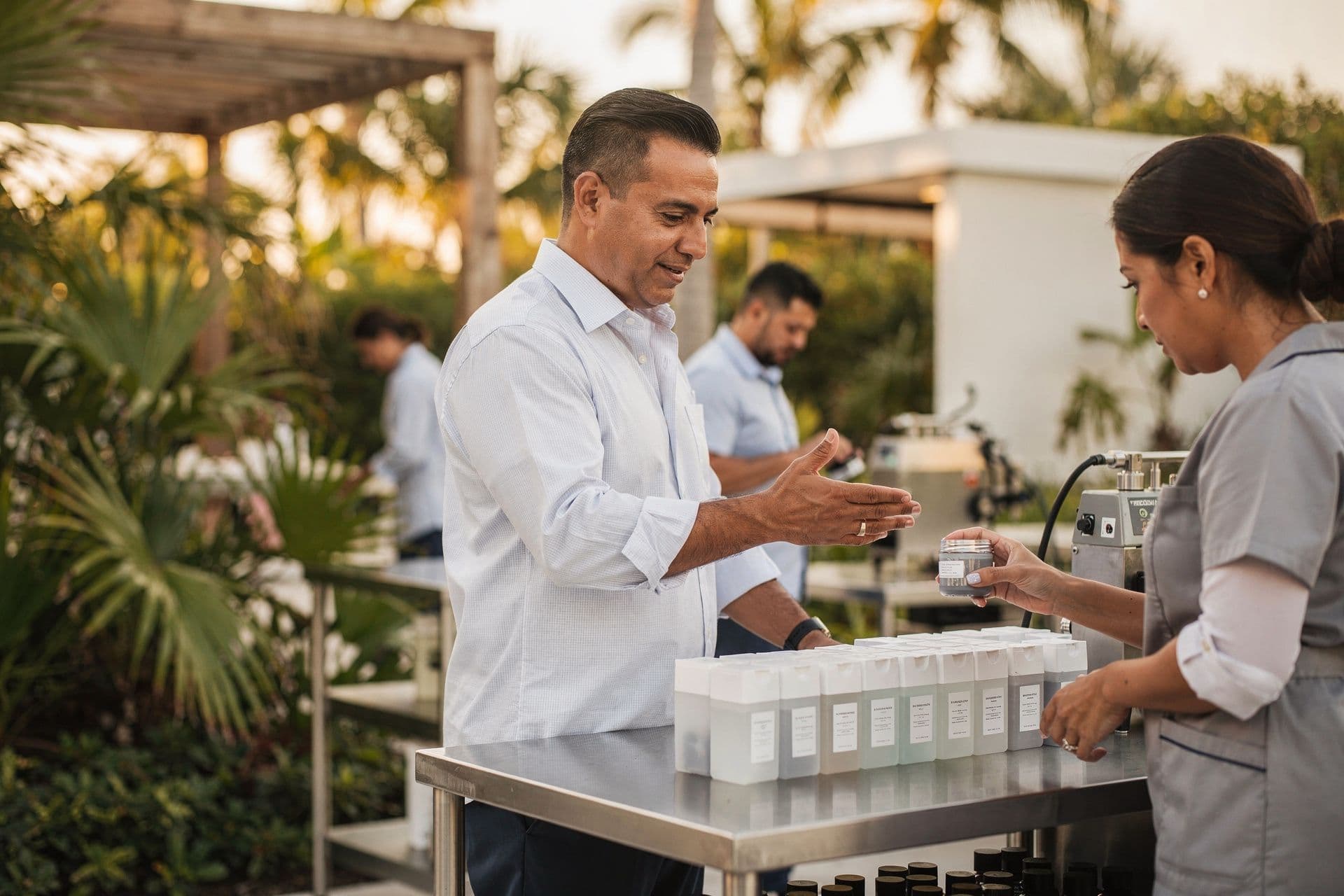 Ivan Quinones, Chief Executive Officer & Spa Director of Xquisite Wellness Spa & Services a personal-services business in South Florida standing with a grounded, confident posture