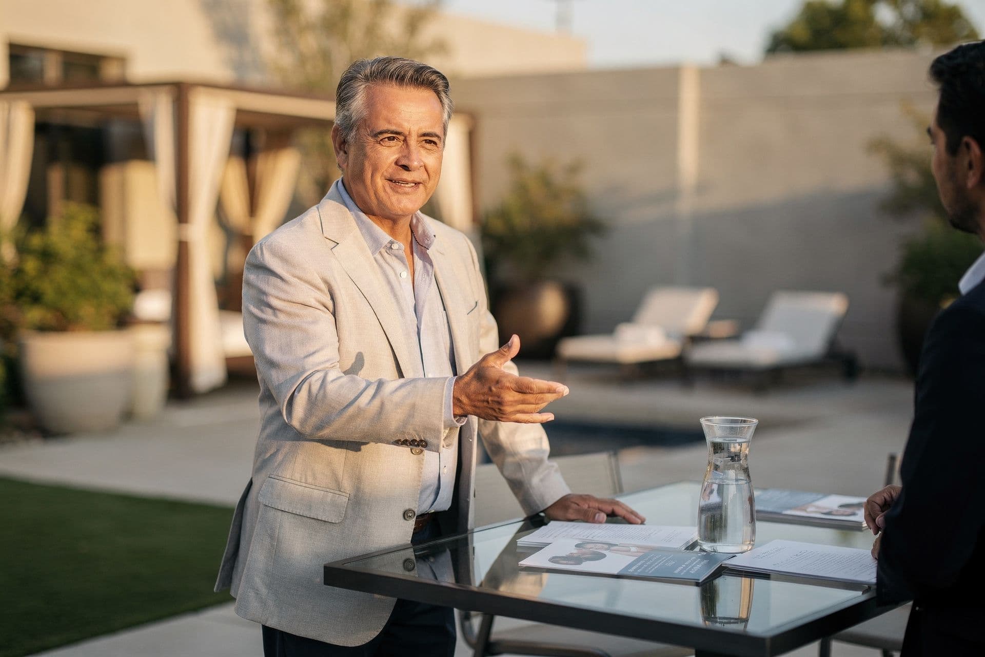 Walter Thornton, Spa Director and Wellness Entrepreneur of Fresno Spa Group a personal-services business in Central California standing with quiet confidence